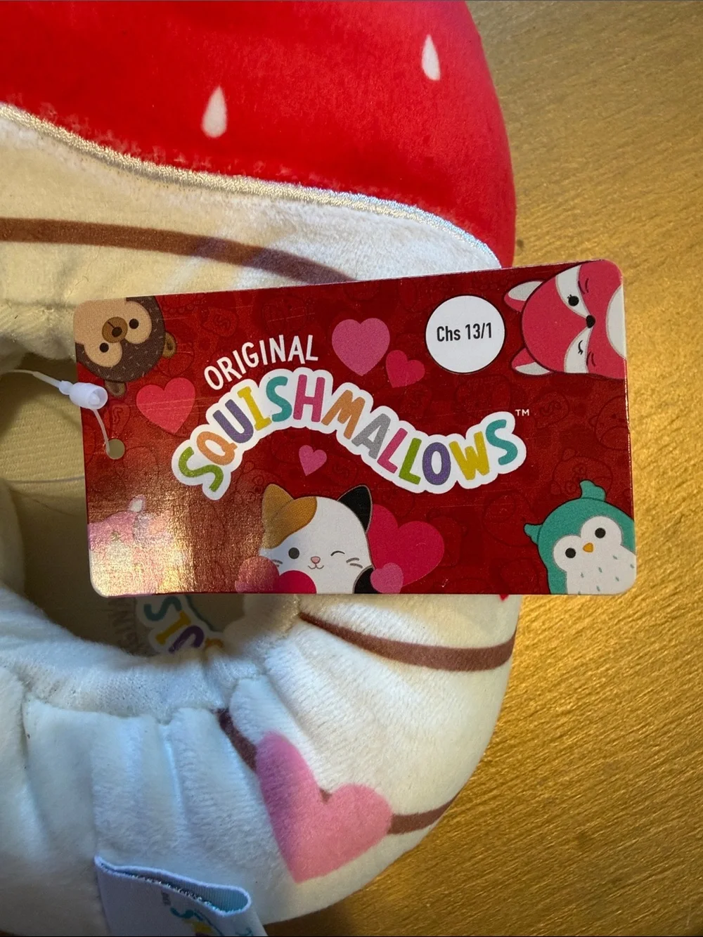 Squishmallows cute strawberry
